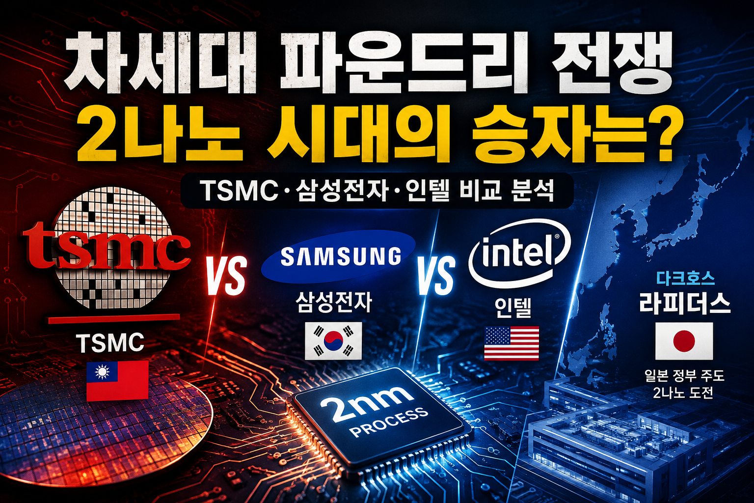 차세대 파운드리 전쟁